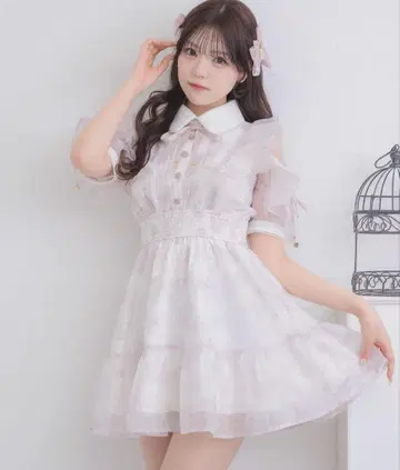 ROJITA 꽃무늬 반팔 원피스