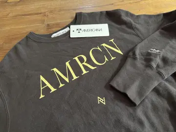 AMERICANA*jeansfactory 별주 리버스 위브 맨투맨