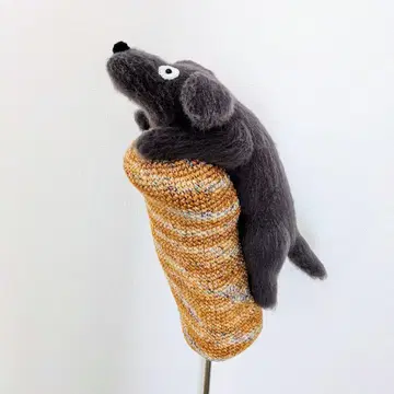 포근포근 강아지 드라이버 골프헤드커버