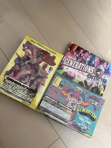 GENERATIONS DVD+CD+굿즈 묶음 판매