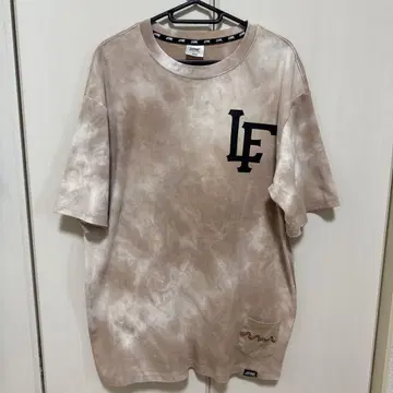 LEFLAH 타이 다이 패턴 티셔츠 L 사이즈
