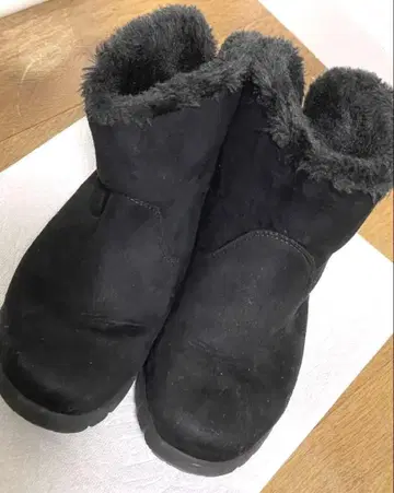 블랙 스노우 부츠 어그 부츠