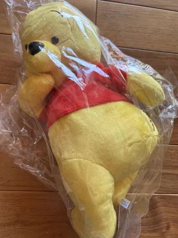 메가 점보 뒤돌아보기 포즈 봉제 인형 곰돌이 푸