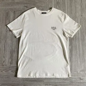 A.P.C. 화이트 T셔츠 L 사이즈