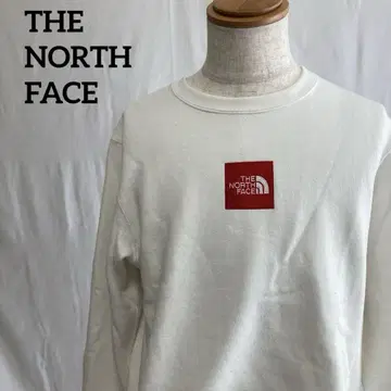 THE NORTH FACE 화이트 크루넥 트레이닝복