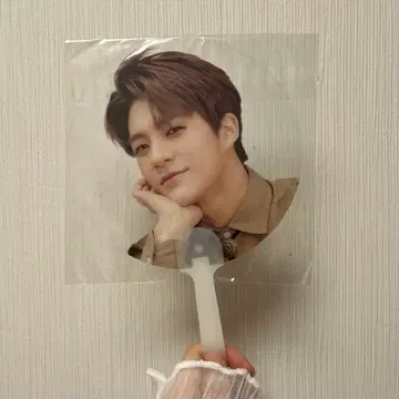 NCTDREAM JENO 한국 공식 굿즈 미니 클리어 부채