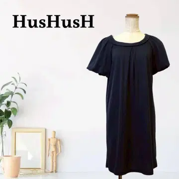 zG239 [ M ] HusHusH 튜닉 드롭 숄더 A라인