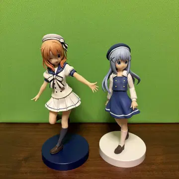 주문은 토끼입니까 피규어 2체 세트 치노 코코아