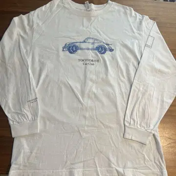 TOKYO DRIVE CAR CLUB 롱 슬리브 T셔츠 L 사이즈