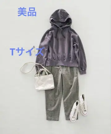새상품급 북유럽 생활 잡화점 코튼 린넨의 가벼운 테이퍼드 팬츠 T 사이즈