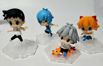 [ 새상품급 ] 쁘띠에바 더! 피규어 전 4종