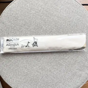 오사카 만박 무민 아라비아 x 적십자사 콜라보 부채
