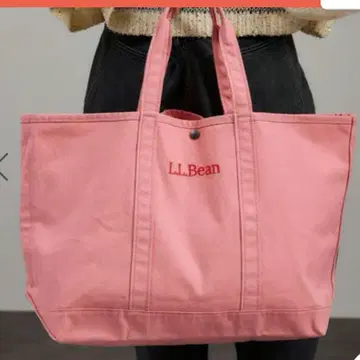 L.L.Bean for SALON 별주 글로서리 토트 로즈 핑크