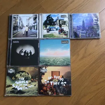 oasis CD 앨범 + 싱글