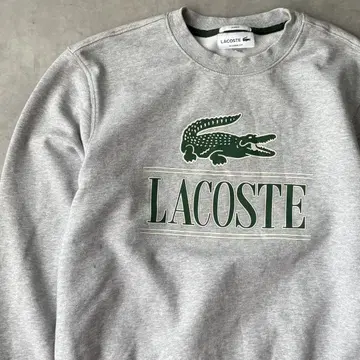 14406 LACOSTE 빅 로고 맨투맨