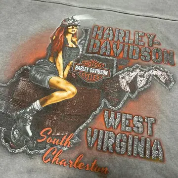 Harley-Davidson 티셔츠 구제 의류