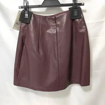 완판 인기 SNIDEL 인조 가죽 S 버건디 택 포함 새상품급 가을/겨울
