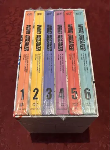 [레어] WINDBREAKER 애니메이트 DVD 전권 수납 BOX 포함