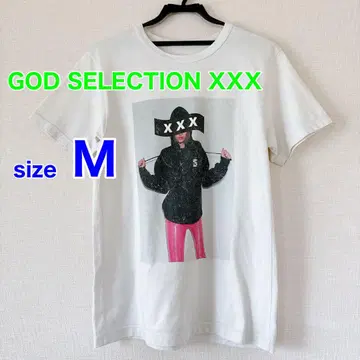GOD SELECTION XXX 티셔츠 화이트 M 갓 셀렉션