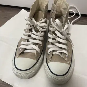 CONVERSE 베이지 스니커즈
