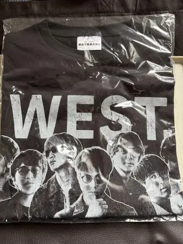 T셔츠 WEST. 쟈니즈WEST 10주년 기념전 간사이 칠색 남자 대축제