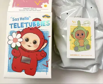 POP MART 텔레토비즈 Say Hello 봉제 인형 딥시