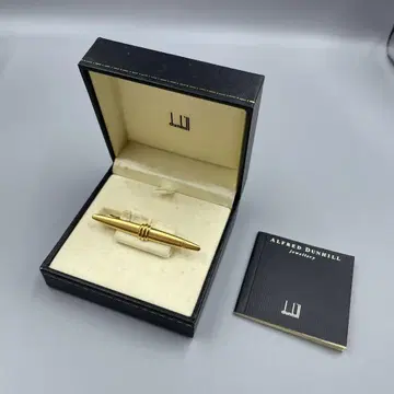 226 미사용 dunhill 골드 넥타이핀 박스 포함