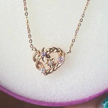 미사용 새상품 디즈니 라푼젤 실버 목걸이