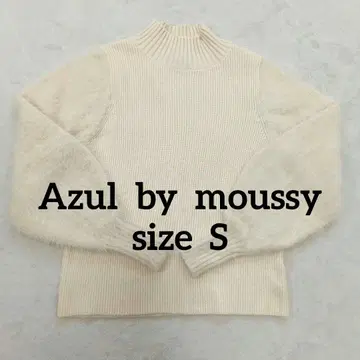 Azul by moussy 아줄바이마우지 리브 터틀넥 니트