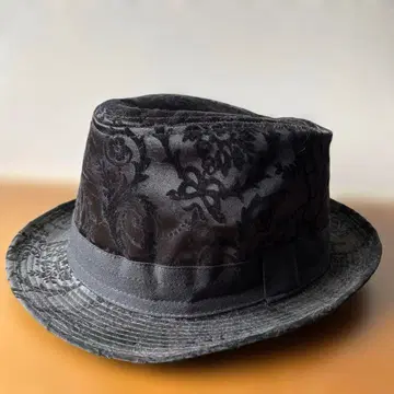 grace 햇 블랙 다마스크 자카드 모자 남성용 여성용