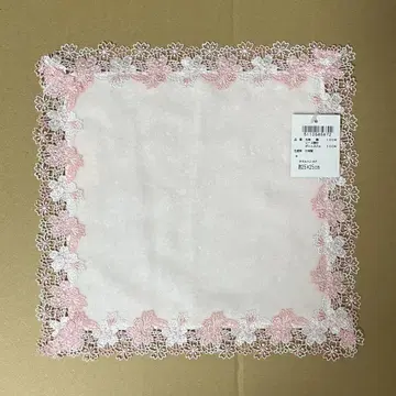치카자와 레이스 시즌 타월 손수건 손수건 봄꽃 벚꽃 핑크