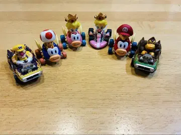 마리오 카트 미니카 세트 6대