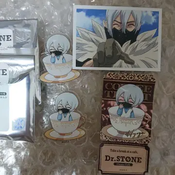 Dr.STONE 아모카페 AMOCAFE 효게츠 아크릴 스탠드 스티커