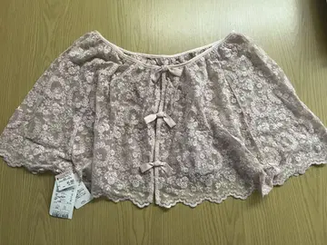 Cynthia Rowley 핑크 레이스 가디건