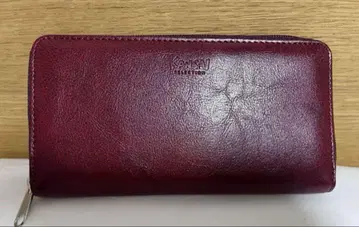 새상품 간사이 셀렉션 장지갑 남성용 여성용 레드