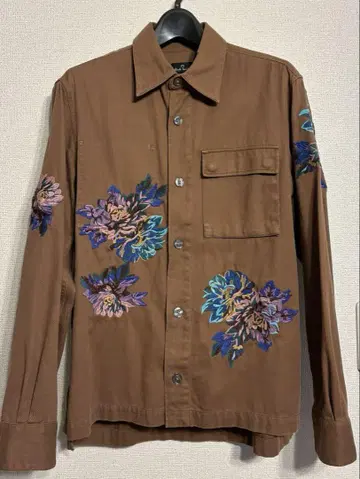 PS Paul Smith 자수 셔츠 자켓 M 코튼