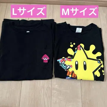 오징어 디자인과 스타 페스티벌 T셔츠 2장 세트