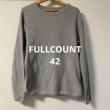 FULLCOUNT 그레이 긴팔 티셔츠 42