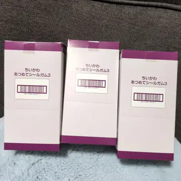 치이카와 (먼작귀) 모으는 씰껌 3 3상자 묶음 판매