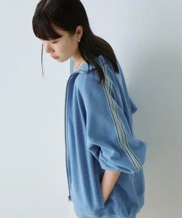 [ WHIMSIC ] 피그먼트 다이 트랙 자켓