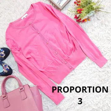 PROPORTION 가디건 ( M 상당 ) 핑크