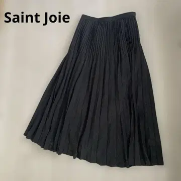 Saint Joie 다크 그레이 플리츠 스커트 S~M