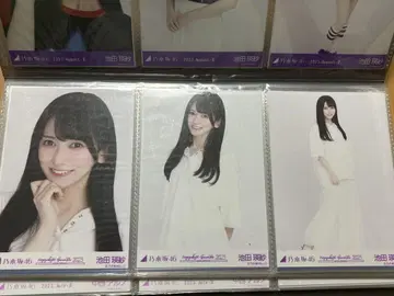 노기자카 생사진 이케다 테레사 화이트 x 화이트 코디 컴프