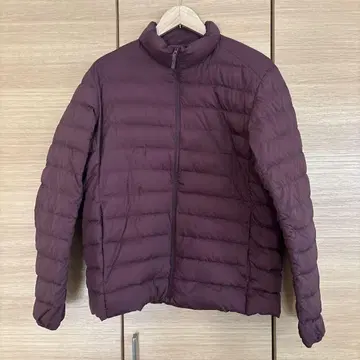 유니클로 울트라 라이트 다운 MEN'S XL 와인