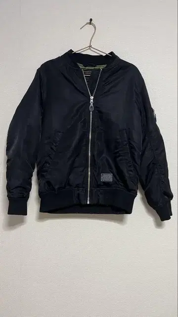 SPAO REGIMENT MA-1 플라이트 자켓 블랙 M 사이즈