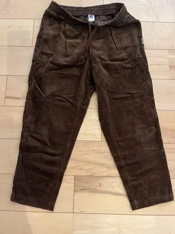 RUSSELL ATHLETIC XL 코듀로이 팬츠 브라운