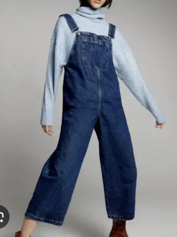 ZARA 데님 오버롤