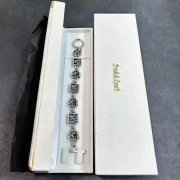 딜 디자인 크로스 뱀 팔찌 17호 고딕 925 바이커