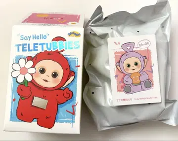 POP MART 텔레토비즈 Say Hello 봉제 인형 틴키