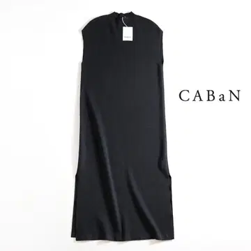 549t*새상품 CABaN 코튼 캐시미어 슬리브리스 드레스